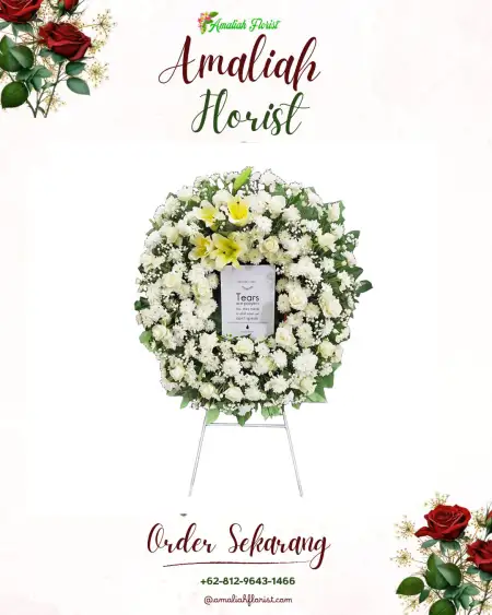 Krans Bunga Duka Kesiman Kertalangu